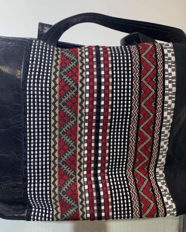 Tas design echt leer